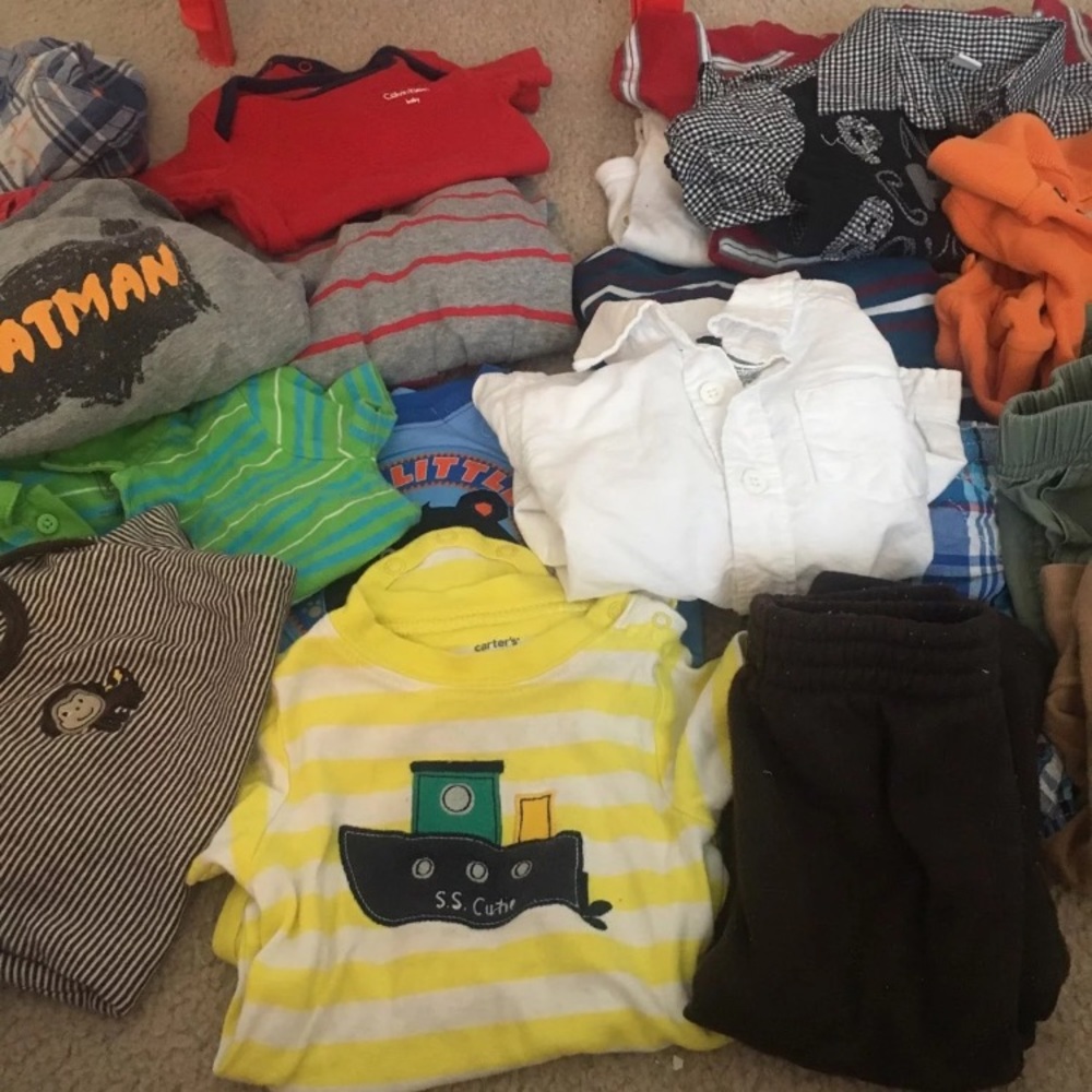Lot of boy clothes